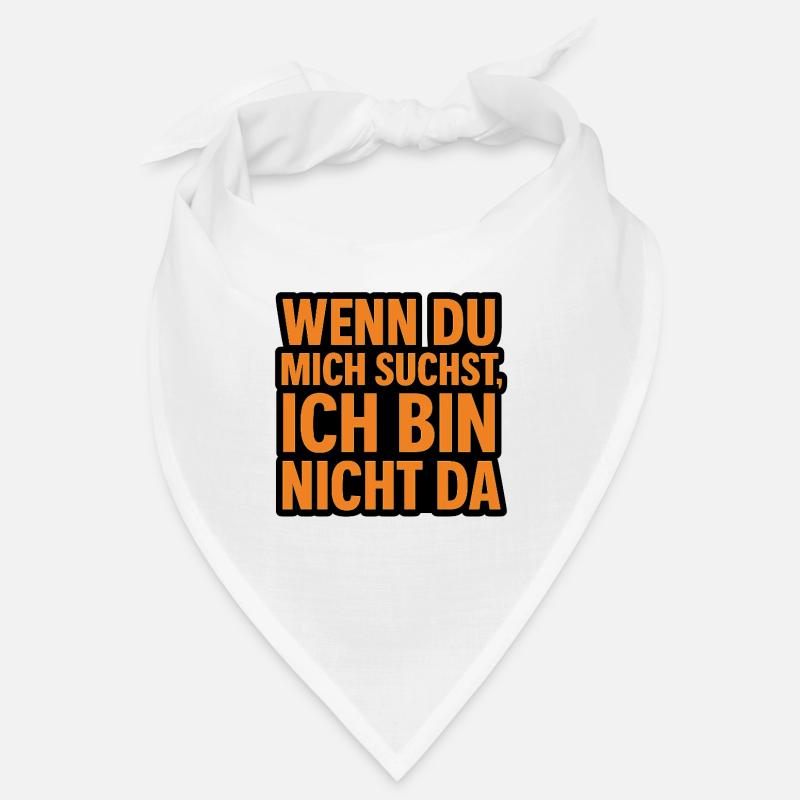 Wenn du mich suchst Bandana