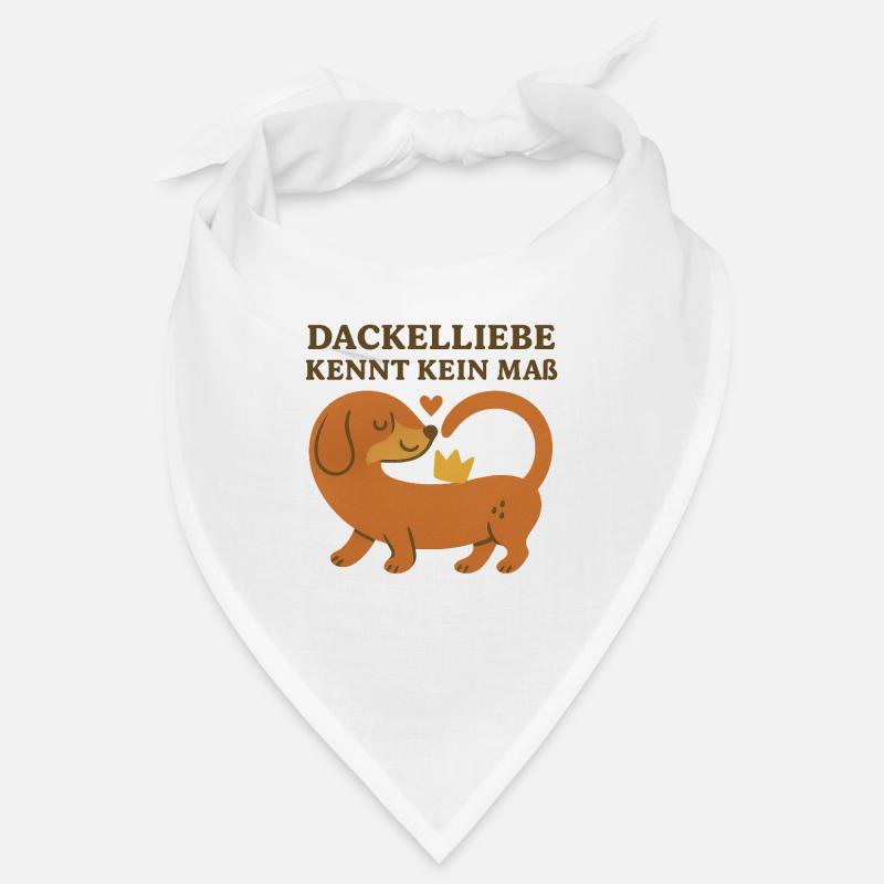 Dackelliebe kennt kein maß Bandana