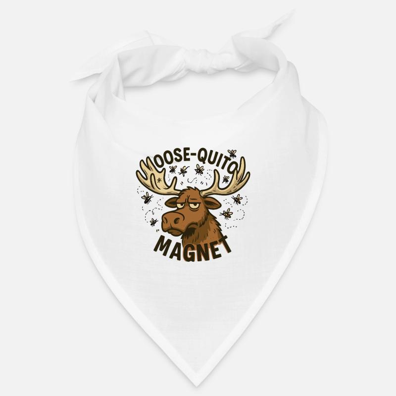Conception d’aimant Moose Quittin Bandana