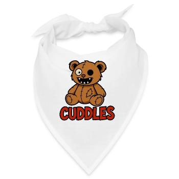 Cuddle Bear - Bandana - Weiß - Vorne