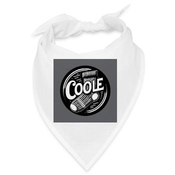 Coole Socke Socken und lustiger Spruch - Bandana - Weiß - Vorne
