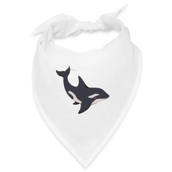 Orca - Bandana - Weiß - Vorne