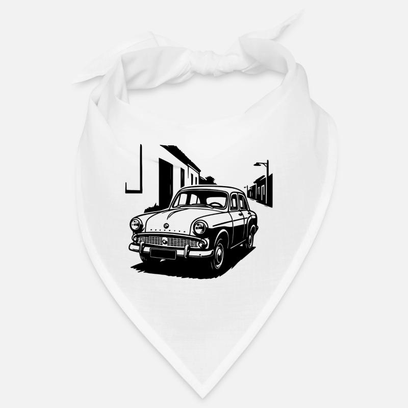 Rétro Classique 403 - Bandana - blanc