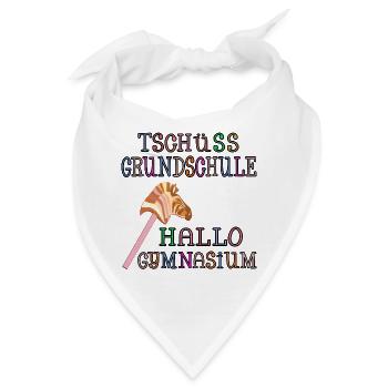SCHULWECHSEL GYMNASIUM HOBBY HORSING - Bandana - Weiß - Vorne