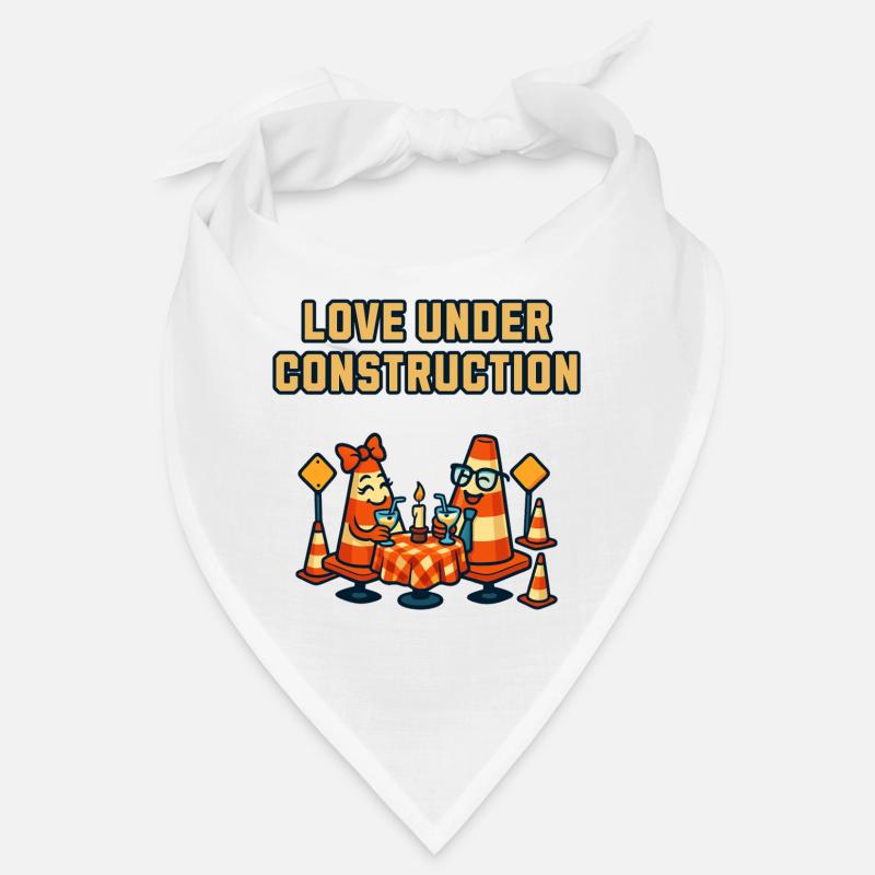 Love under construction: Traffic cones Bandana