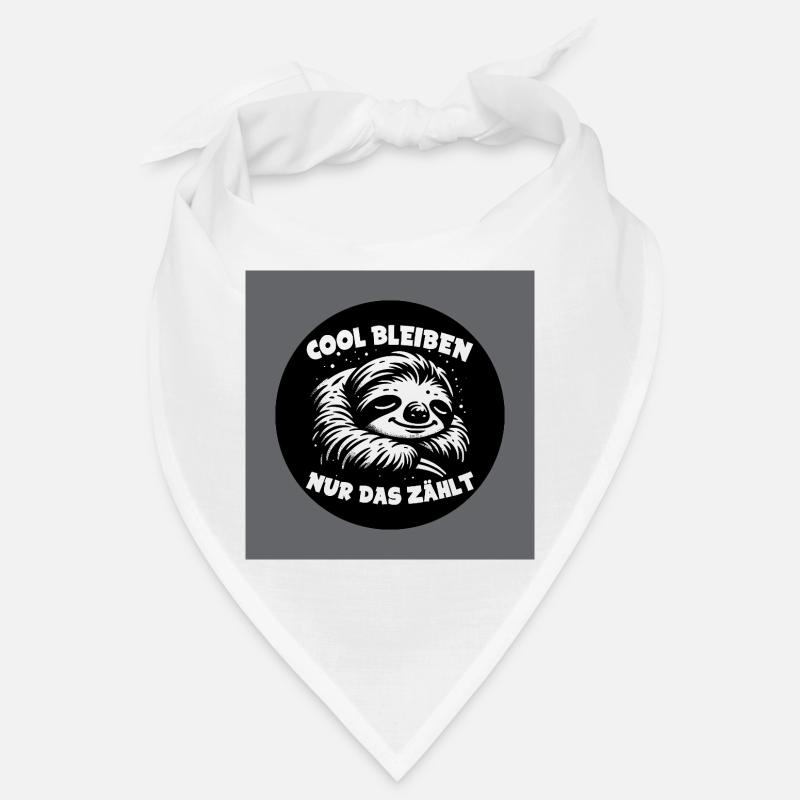 Faultier - immer cool bleiben - immer mit der Ruhe Bandana