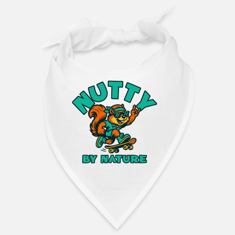 Nutty by Nature Eichhörnchen-Schlittschuh Bandana