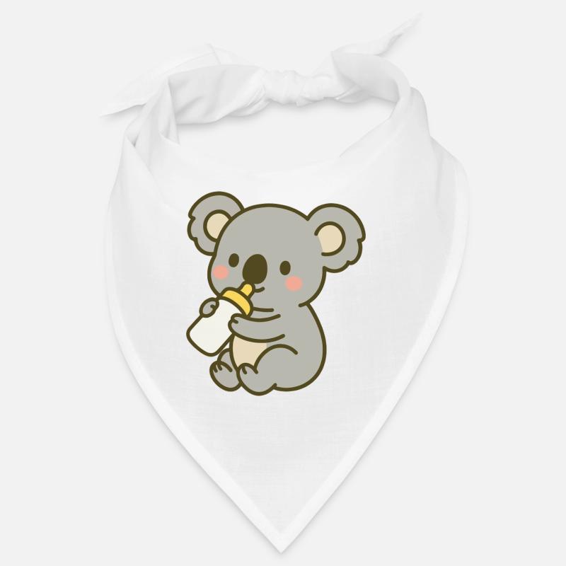 Cuddly koala with bottle Bandana