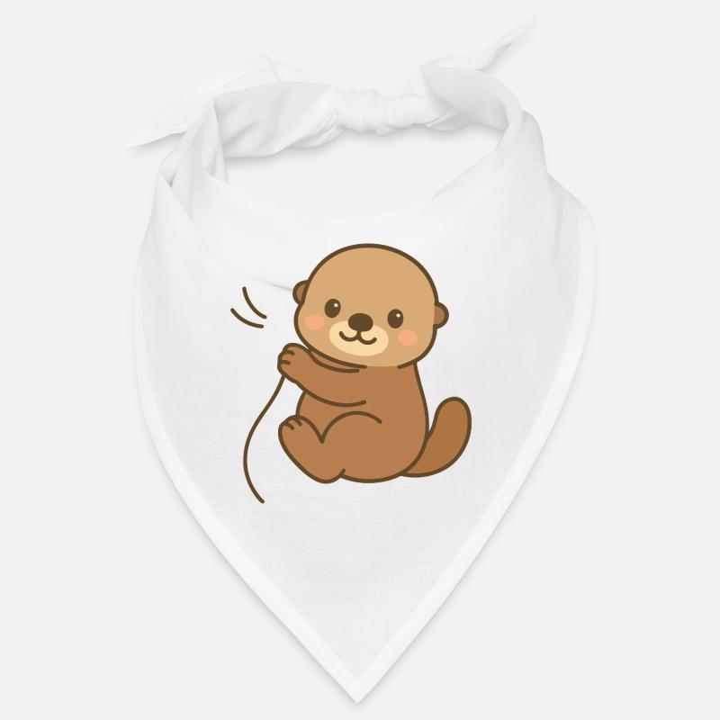 Eingekuschelt Seeotter Bandana