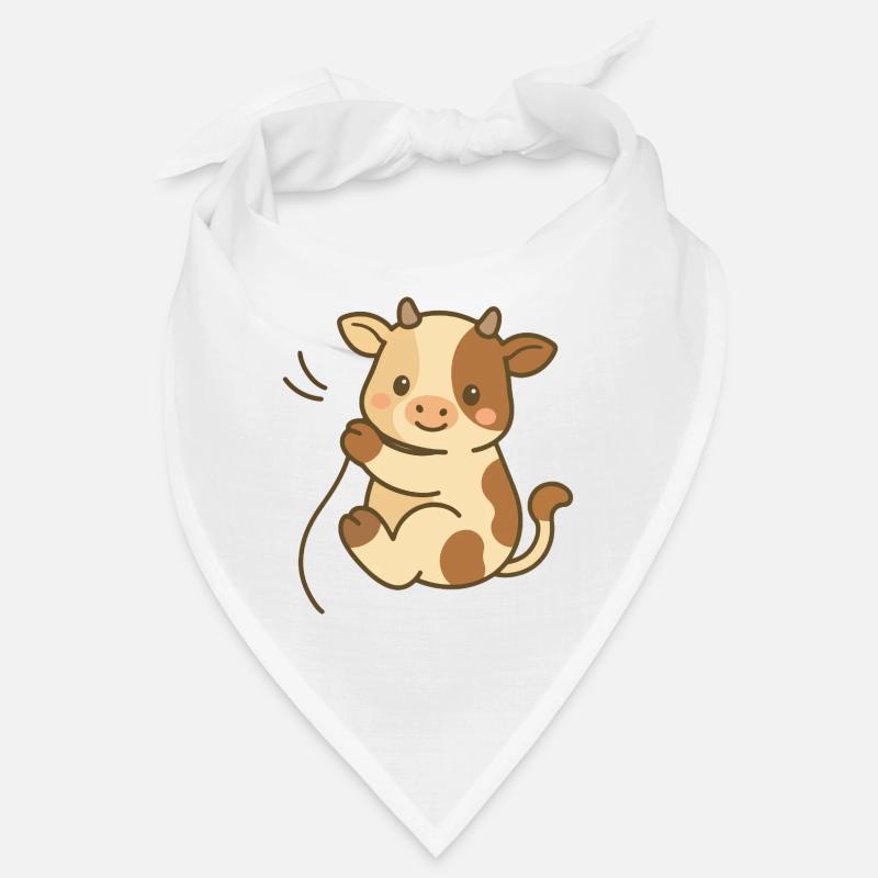 Cuddly Calf Charm Bandana