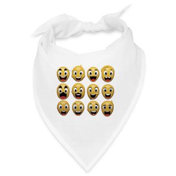 Die albernen Ausdrücke - Bandana - Weiß - Vorne