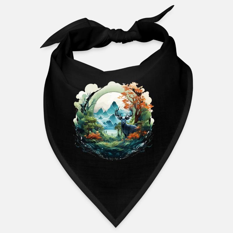 Forest Circle Bandana