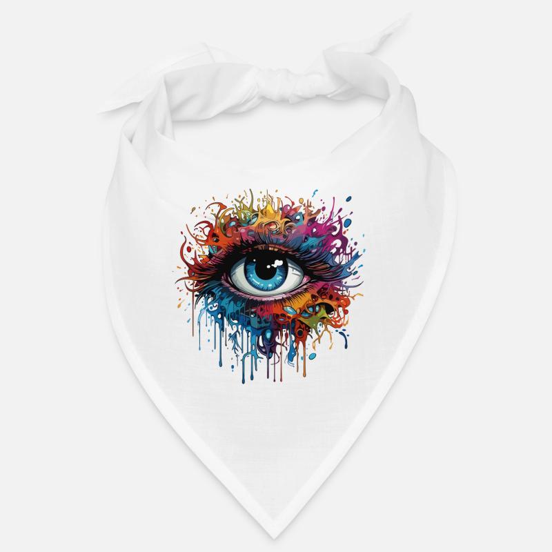 Oeil en forme de larme Bandana