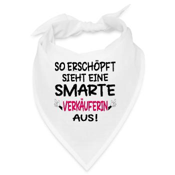 VEKÄUFERIN TRÖDELMARKT MARKT FLOHMARKT - Bandana - Weiß - Vorne