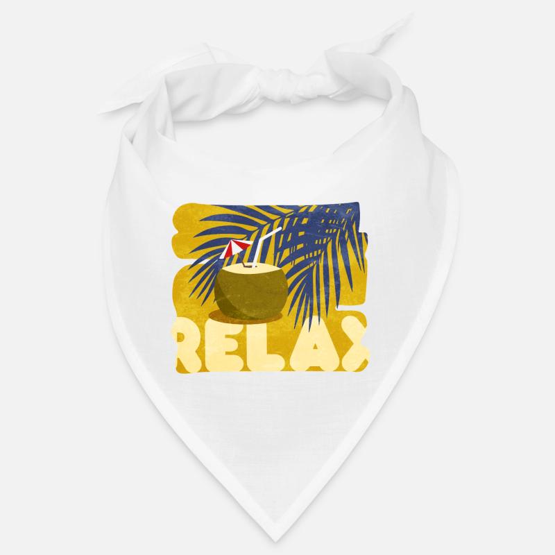 Relaxed, summer, comical, cocktail atmosphere Bandana