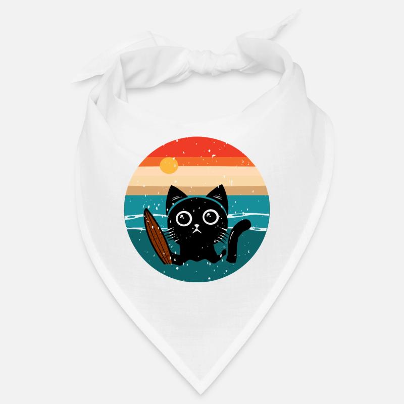 Chat surfeur Bandana