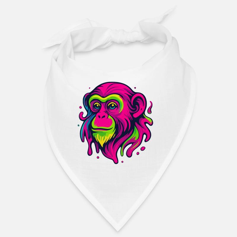 Neon Affe Bandana