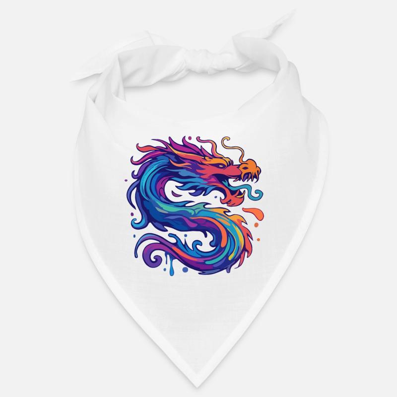 Neon Dragon Bandana