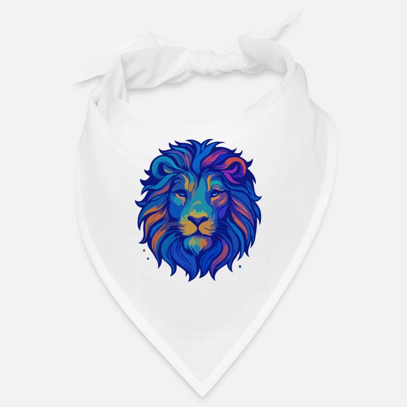 Lion saphir Bandana