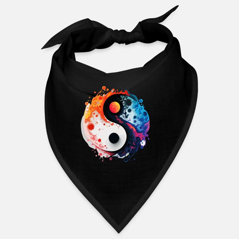 Yin-Yang Splash Bandana