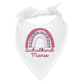 SCHULANFANG SCHULKIND MARIE - Bandana - Weiß - Vorne