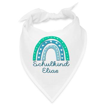 SCHULANFANG SCHULKIND ELIAS - Bandana - Weiß - Vorne