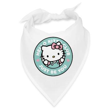 Hello Kitty Just Be You Hello Kitty Club - Bandana - Weiß - Vorne