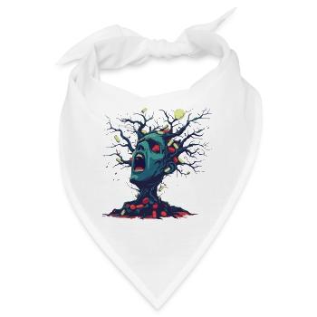 Pillenbaum Albtraum - Bandana - Weiß - Vorne