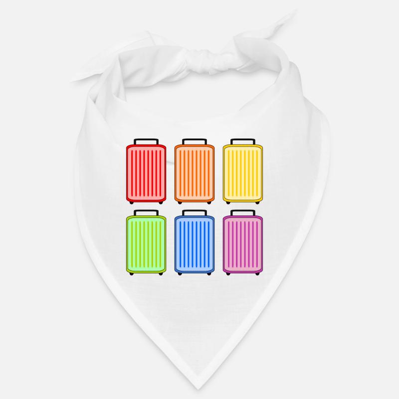SUITCASE RAINBOW Bandana