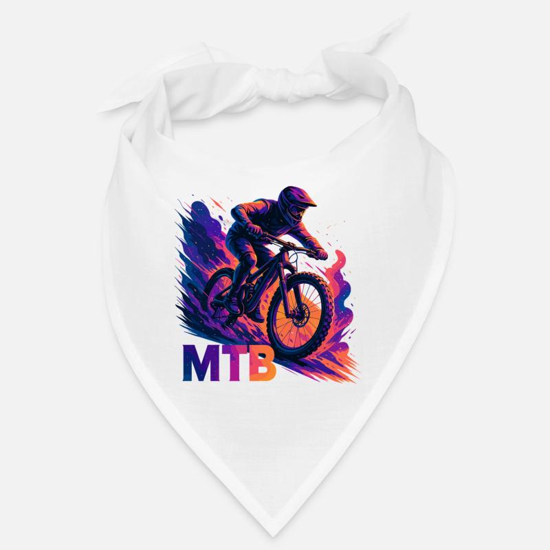 MTB Mountain Biking Mountain Biker Gift Bandana