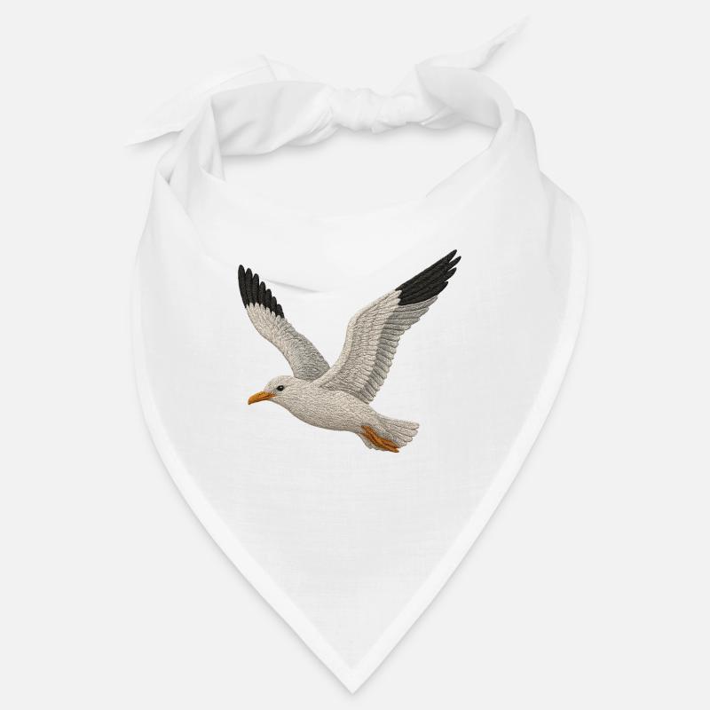 Möwe - Bandana - Weiß