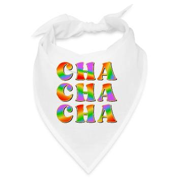 REGENBOGENTANZ - TANZEN CHA CHA CHA - Bandana - Weiß - Vorne