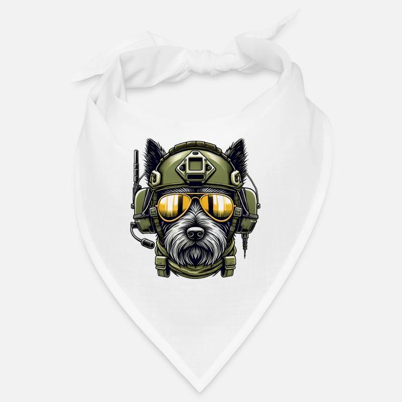 Terrier écossais Conception militaire Bandana