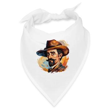 Kunst im Wandel der Geschichte: Erkundung von Kunstbewegungen für H - Bandana - Weiß - Vorne