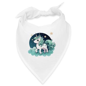 Stellar Einhorn - Bandana - Weiß - Vorne