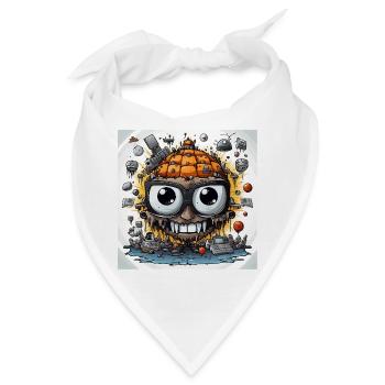 Dystopische Chroniken - Bandana - Weiß - Vorne