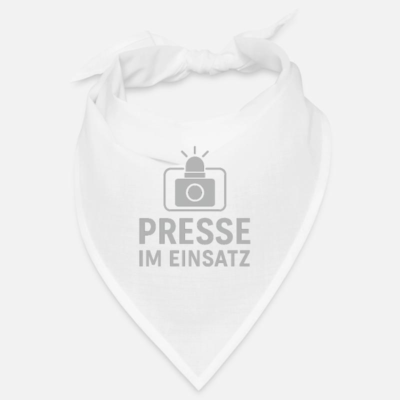 Presse im Einsatz Bandana