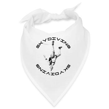 Skydiving - Bandana - Weiß - Vorne