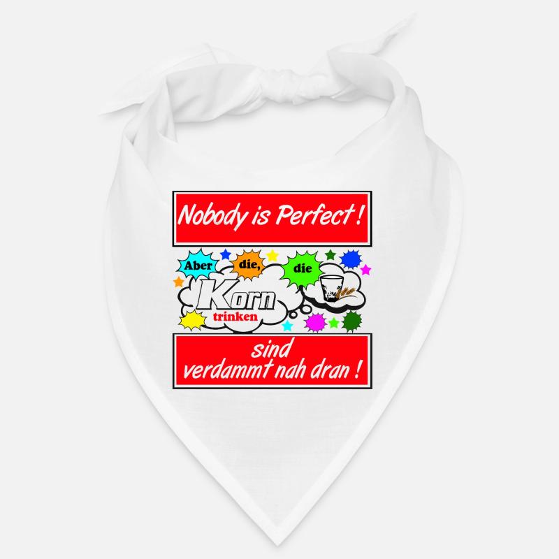 Grain Drinker Slogan Motif Bandana