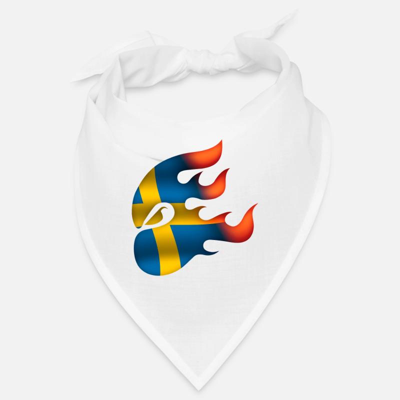 Drapeau de la Suède - Suède - Ninja Bandana