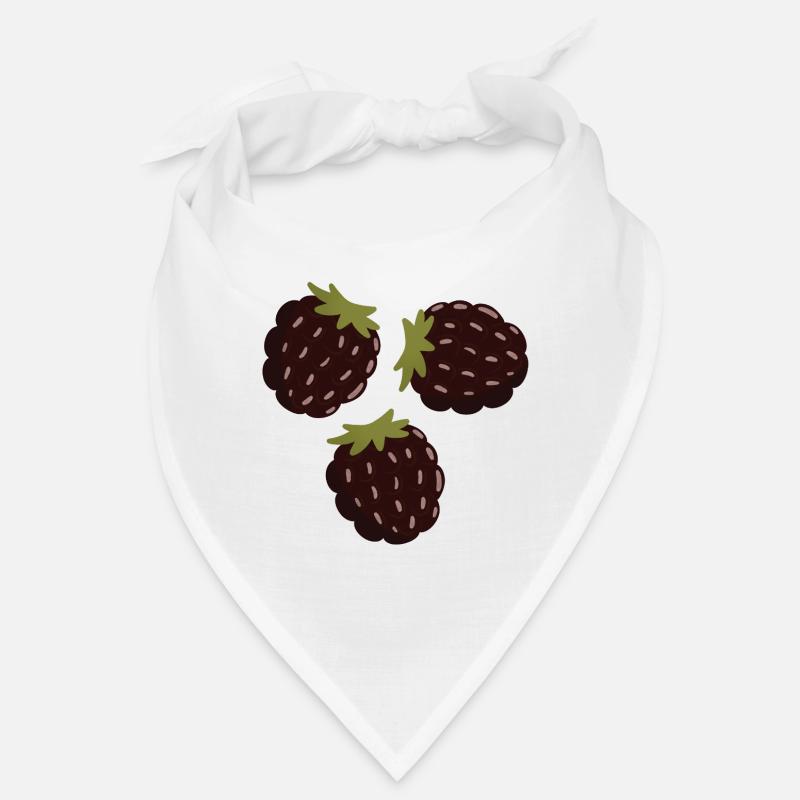 Berry Delight Illustrative Design Bandana