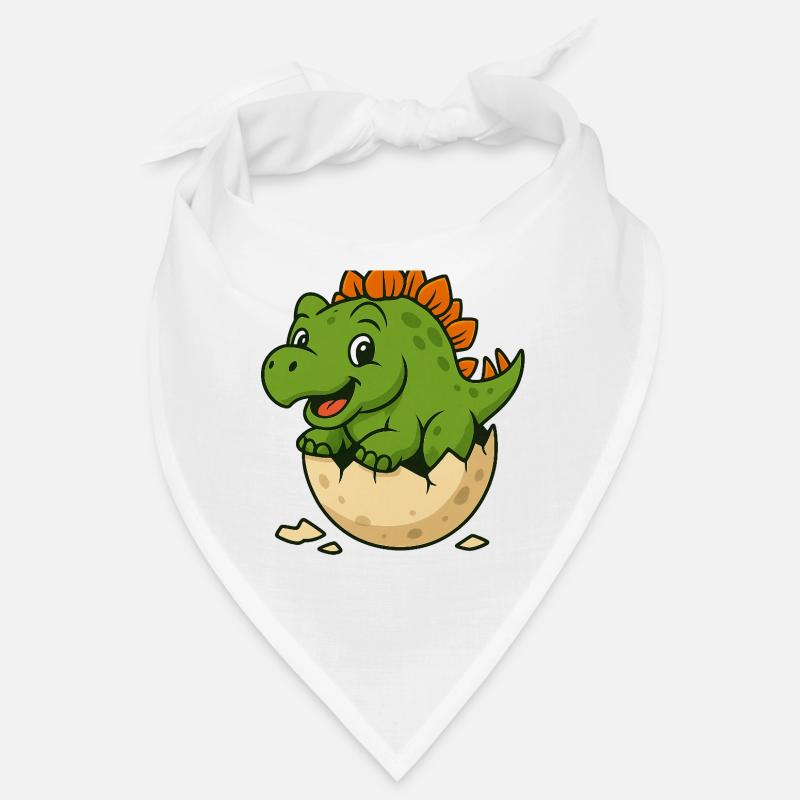 Cute dinosaur offspring on egg Bandana