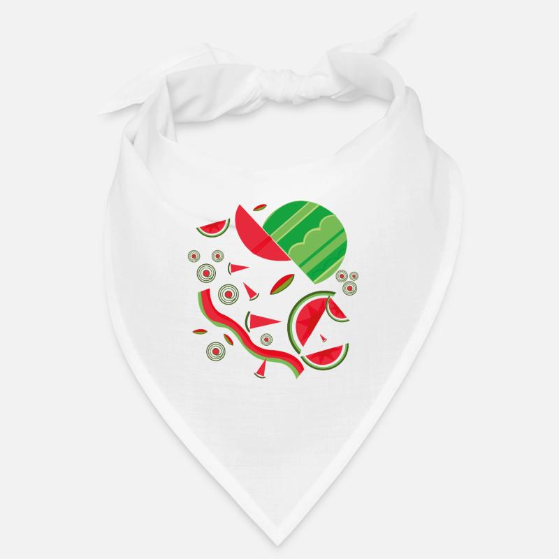 Design abstrait de pastèque Bandana