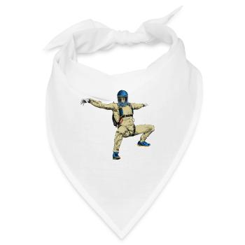 Skydiver - Bandana - Weiß - Vorne