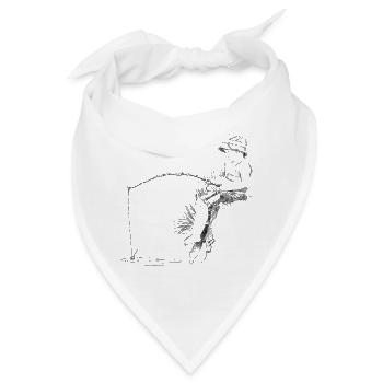 Angler - Bandana - Weiß - Vorne
