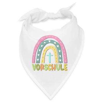 VORSCHULE VORSCHULKIND CHRISTLICHER GLAUBE - Bandana - Weiß - Vorne