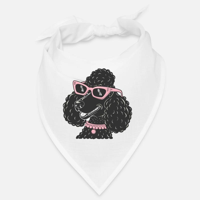Drôle de caniche Bandana