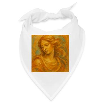Porträt der Goldenen Renaissance - Bandana - Weiß - Vorne