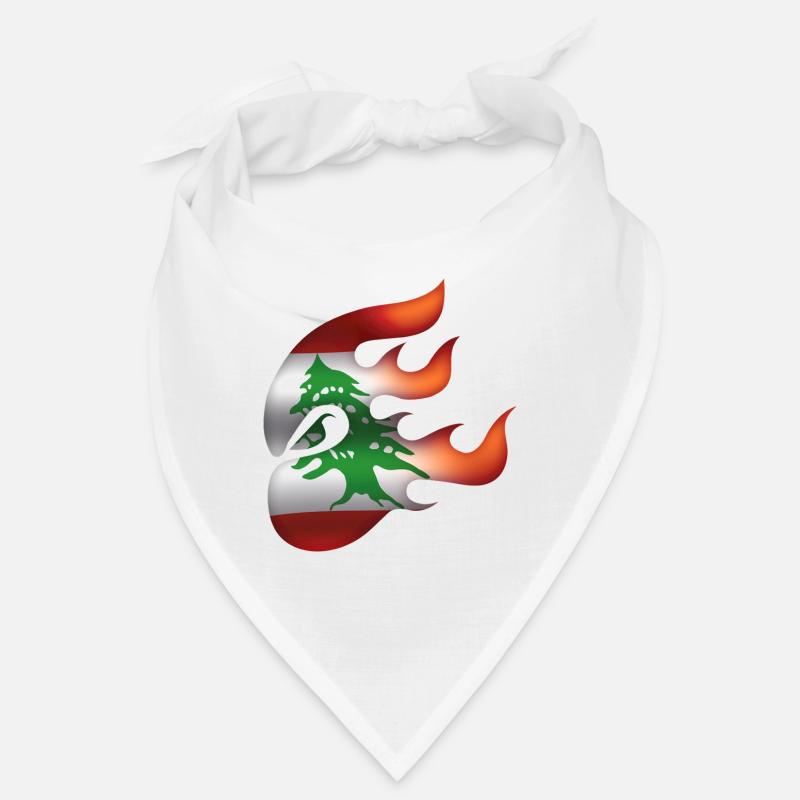 Drapeau du Liban - Liban - Ninja Bandana