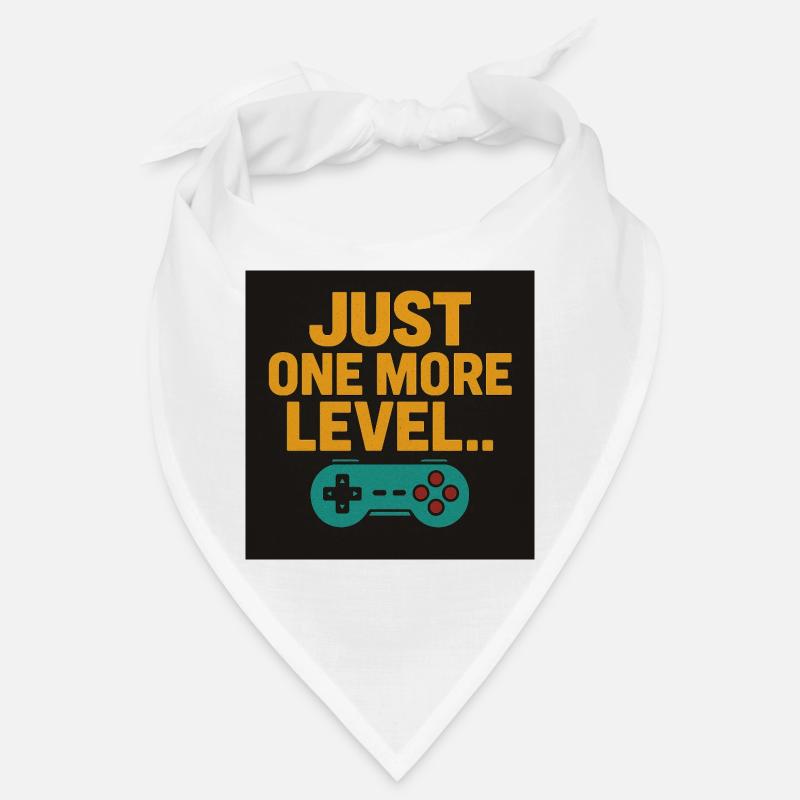 Gaming Motivation Spruch mit Controller Bandana
